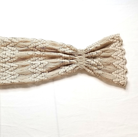 Free People Medium Light Brown Nude Lace Bell Sleeve Short Cocktail Party Dress - Picture 6 of 10